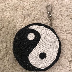 Beaded coin purse